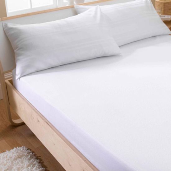 Funda de colchón King Size 100% impermeable con superficie de rizo de algodón